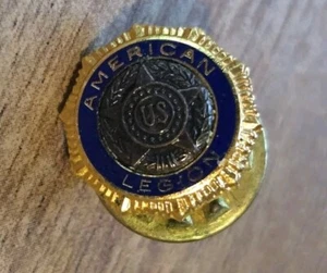 Vintage American Legion US Gold Tone Small Pin Leavens  - Picture 1 of 5