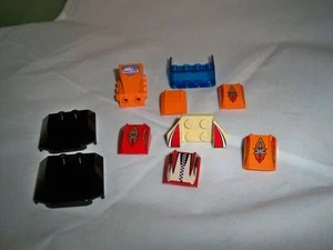 LEGO Lote de 10 MIXTO Ladrillos Especiales Impresos ÁRTICO CAMPANAS AUTOMÁTICAS PARABRISAS - Imagen 1 de 2