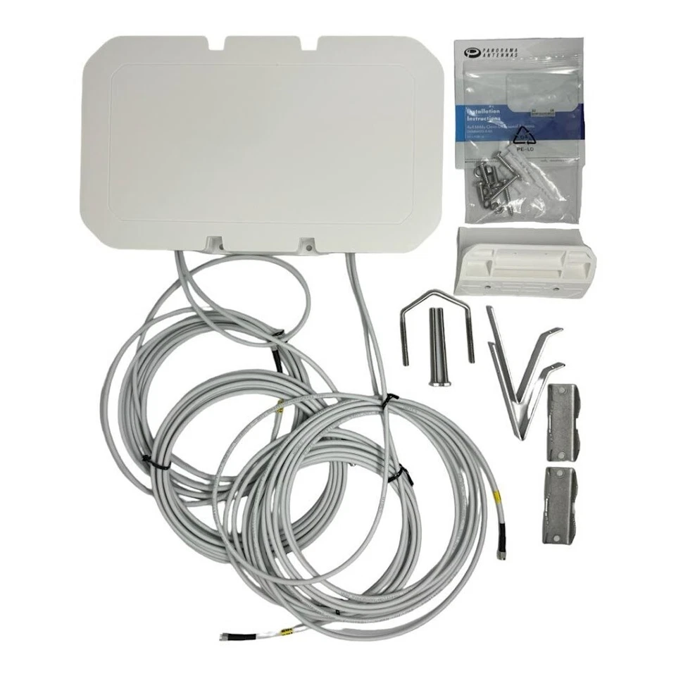 PANORAMA ANTENNAS High Gain Omni-Directional 4G/5G Antenna 4X4 MiMo SMA/TS9 Wall/Pole Mount