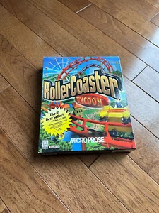 Rollercoaster Tycoon Big Box Windows PC CD Rom Brand New Factory Sealed - Picture 1 of 3