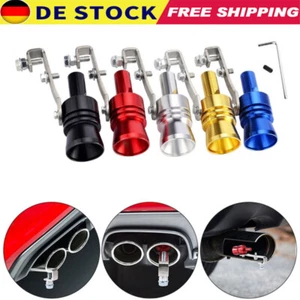 DE Auto Turbo Sound Endrohr Auspuff Turbopfeife Whistle Blow Simulator S-XL DHL` - Bild 1 von 17