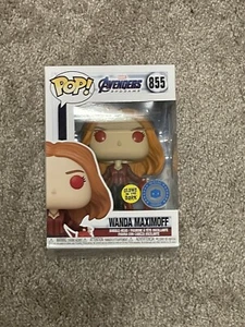 Funko Pop! Wanda Maximoff #855 (GLOW) PIAB Exclusive! - Picture 1 of 3
