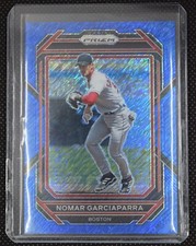 Nomar Garciaparra 2023 Panini Prizm Blue Shimmer /7 No. 201