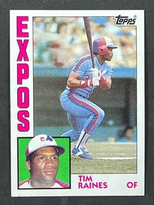 TIM RAINES 1984 Topps #370 Montreal Expos HOF - Picture 1 of 2