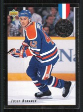 1992-93 Upper Deck Euro-Stars #E11 Josef Beranek