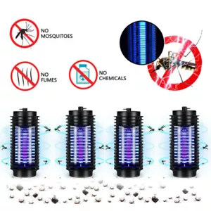 1~4PCS Electric Mosquito Killer Outdoor Indoor Insect Zapper Fly Bug Pest Lamp - Picture 1 of 15