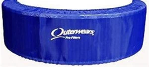 Outerwear Blue 14 x 4 Air Cleaner Dirt Racing Modified UMP IMCA Outer Wear BLU - Picture 1 of 1