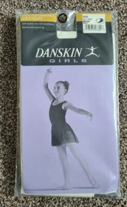 Danskin High Performance Girls Footed Tights 607 White, LT, Pink - Various Sizes - Picture 1 of 10