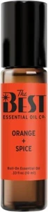 The Best Rose Orange + Spice Essential Oil Roll-On Blend Premium Grade 0.33fl oz - Picture 1 of 6