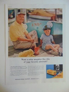 1957 KODAK KODACOLOR FILM vintage print ad - Picture 1 of 1