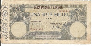 1946 Year Banknotes Romanian Paper Money For Sale Ebay