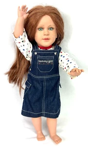 Muñeca Hannah FAO Schwarz MADAME ALEXANDER 14" pelo castaño rojizo ojos verdes Tommy Girl - Imagen 1 de 16