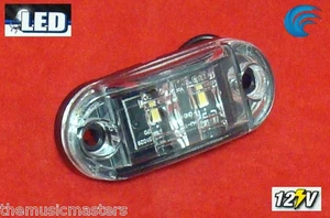 BLUE 2.5" LED Courtesy UTILITY LIGHT Waterproof HQ 12V Marine Accent Lighting - Picture 1 of 4