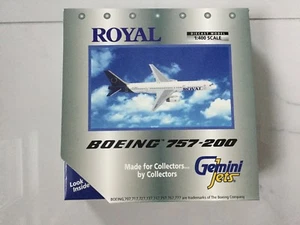 GEMINI JETS 1/400 SCALE ROYAL AIRLINES BOEING 757-200 JET AIRLINER # 70140 F/S - Picture 1 of 5