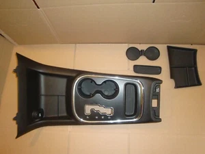 DODGE DURANGO CENTER SHIFTER BEZEL BLACK OEM 11 12 13 - Picture 1 of 9