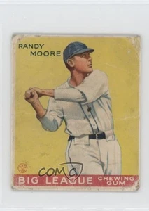 1934 World Wide Gum Big League Chewing Gum V354 Randy Moore #26 - Imagen 1 de 3