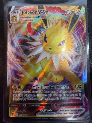 Jolteon VMAX 051/203 – Full Art Ultra Rare Holo – Near Mint – Evolving Skies - Image 1 of 2