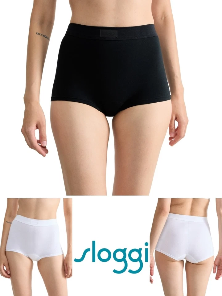 Sloggi Double Comfort T Short Briefs 95% Cotton Boyshort Soft Lingerie Knickers - Изображение 1 из 1