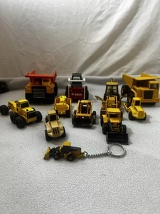 Variety Lot Of Construction Vehicles- John Deere, Dump Trucks, Keychain - Picture 1 of 10