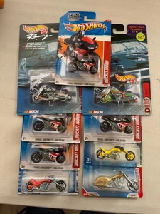 Hot Wheels Lot 9x Motorcycles Ducati 1098R / Blast Lane E73. - Picture 1 of 1