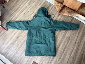 Vintage Field & Stream Barn Coat Mens Large Down Filled Hooded Jacket - Picture 1 of 5