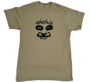 Vintage 90s Aphex Twin Promo Tee Rare Techno Rave Band Sz L OG Made in USA - Bild 1 von 3