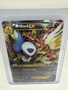 M Mega Absol EX Pokémon Card 2016 XY 63 Holo - Picture 1 of 11