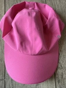 Lululemon FAST FREE RUN HAT *PONY POW PINK TONE ONE SIZE NWOT - Picture 1 of 3