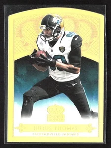 Julius Thomas 2015 Panini Crown Royale Gold Holofoil SN #/25 - Picture 1 of 2