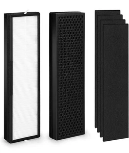 NEW 2 Pack Upgraded HFD320 3-in-1 H13 Replacement Filter HoneyWell Air Genius - Picture 1 of 10