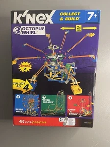 K'nex Amusement Park Octopus Whirl 454 pcs With Motor Collect & Build 3 - Picture 1 of 3
