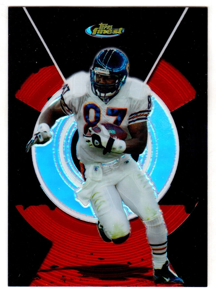 2005 TOPPS FINEST #1 MUHSIN MUHAMMAD BLACK REFRACTOR #02/99 - Image 1 of 1