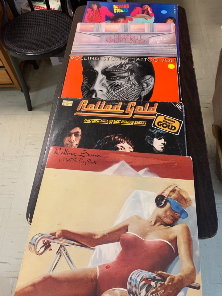 The Rolling Stones Lot 5 Greatest Hits/ Rolled Gold 1 Vinyl LP - Image 1 of 1