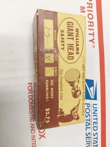 Williams Giant Head-Left Hand Safety, Model 12 Left #12 New Vintage Stock - Picture 1 of 8