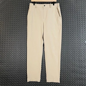 Fusalp Men's 42 Pants 32 US Beige Khaki Stretch Trousers Dress Ski France - Picture 1 of 11