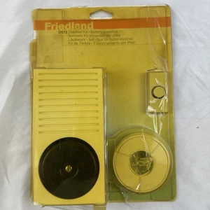 Qualität Friedland D973 Türklingel Set - Klingel & Schläger Koffer, Draht, Klingeldrücker, Befestigungen  - Bild 1 von 5