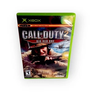 Call of Duty 2: Big Red One (Microsoft Xbox, 2005) ¡Completo en caja original con manual!  - Imagen 1 de 8
