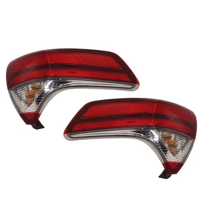 Juego de 2 luces traseras luces traseras luces traseras luces de freno conductor y pasajero par Foto 1 de 4
