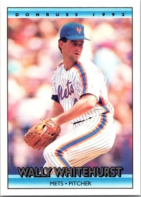 1992 Donruss #134b Wally Whitehurst - Image 1 of 2