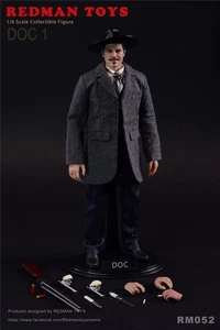 New REDMAN TOYS Tombstone DOC COWBOY  1/6 Scale Action Figure Model 12in - Picture 1 of 9