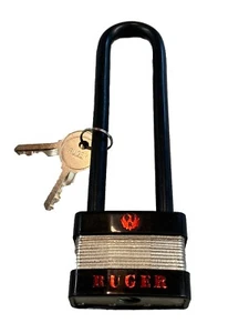 New Ruger Firearms Heavy Duty Lock Model 5050 P-Series w/2 Keys & Instructions - Picture 1 of 4
