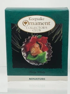 Hallmark Keepsake Mini Ornament Collectors Club Forty Winks 1993 ** - Picture 1 of 4
