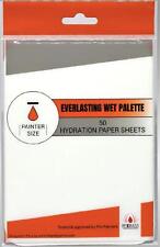 50 Hydration Paper Sheets Everlasting Wet Palette – Painter Size