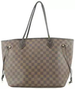Louis Vuitton Damier Ebene Neverfull MM Tote Bag 1LV1228 - Picture 1 of 12