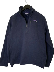 Patagonia Better Sweater 1/4 Zip Pullover Navy Herren Gr. Medium 25523 - Bild 1 von 6