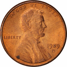 [#413520] Münze, Vereinigte Staaten, Lincoln Cent, Cent, 1989, U.S. Mint, Denver