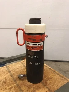 SPX POWER TEAM C10010C HYDRAULIC CYLINDER 100 TON, 10" STROKE - Picture 1 of 7