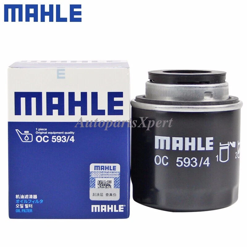 03C115561H For AUDI A3 VW CC Golf Skoda Seat 1.4T OEM MAHLE Engine Oil Filter Foto 1 de 4