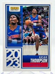 AUSAR THOMPSON RC 2023-24 Panini Instant #YO-5 ROOKIE - Picture 1 of 2