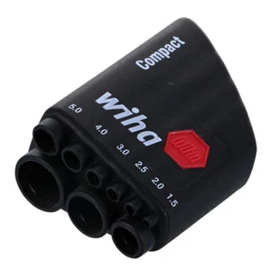 Wiha 91160 Holder 9 Piece Metric Hex Black - Picture 1 of 1